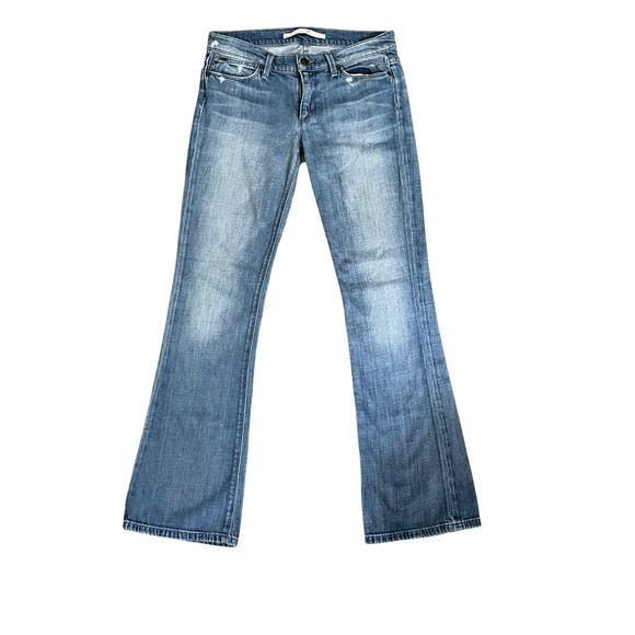 Joe's Jeans Provocateur Bootcut Denim Jeans Low Rise Stretch Blue Size‎ 26 - Picture 1 of 5